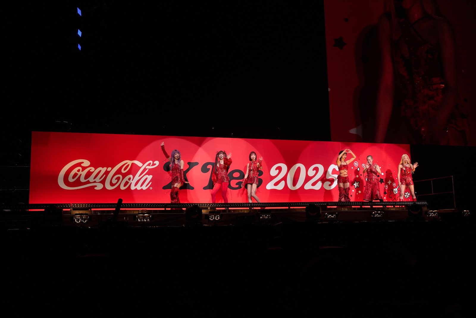 『Coca-Cola X Fes 2025』に出演したXG