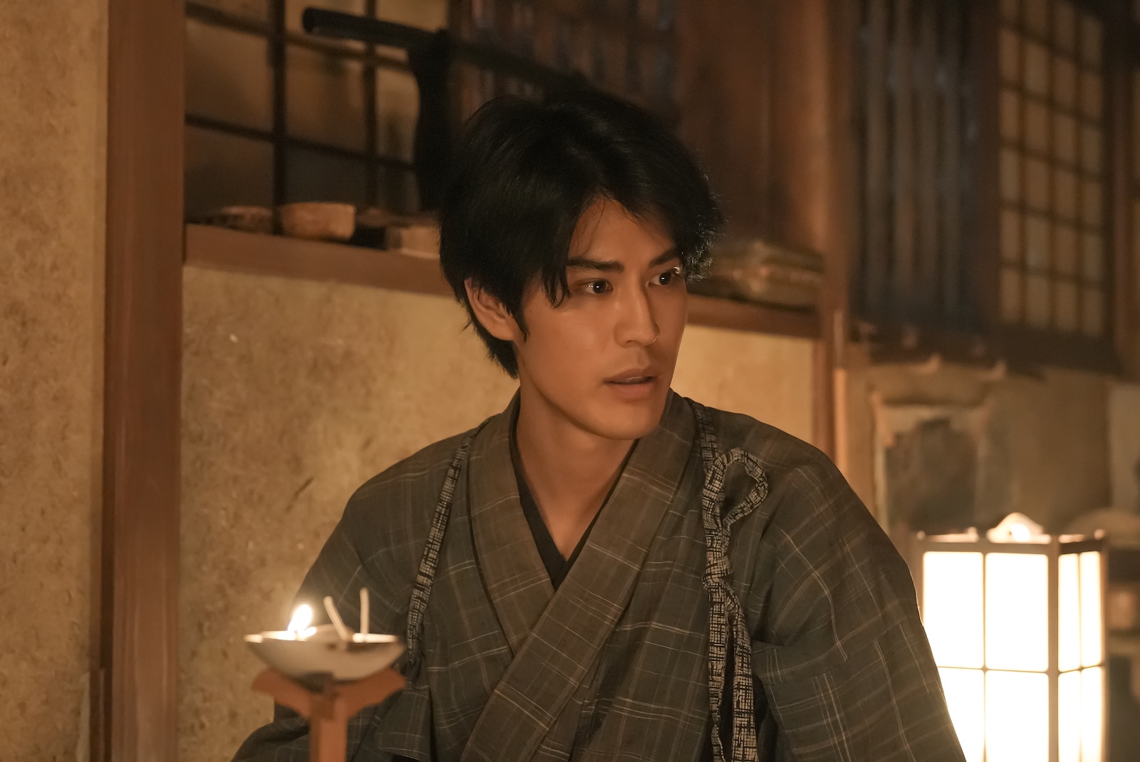 連続テレビ小説『ばけばけ』に出演する寛一郎