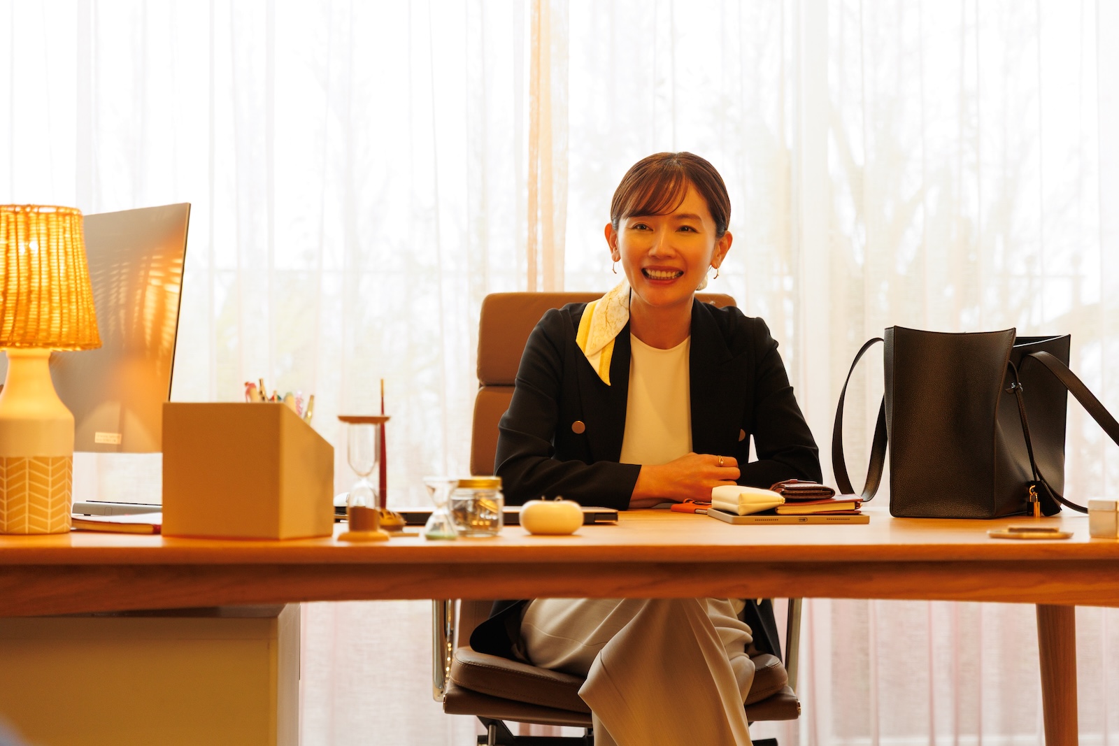 Netflixシリーズ『匿名の恋人たち』に出演する中村ゆり