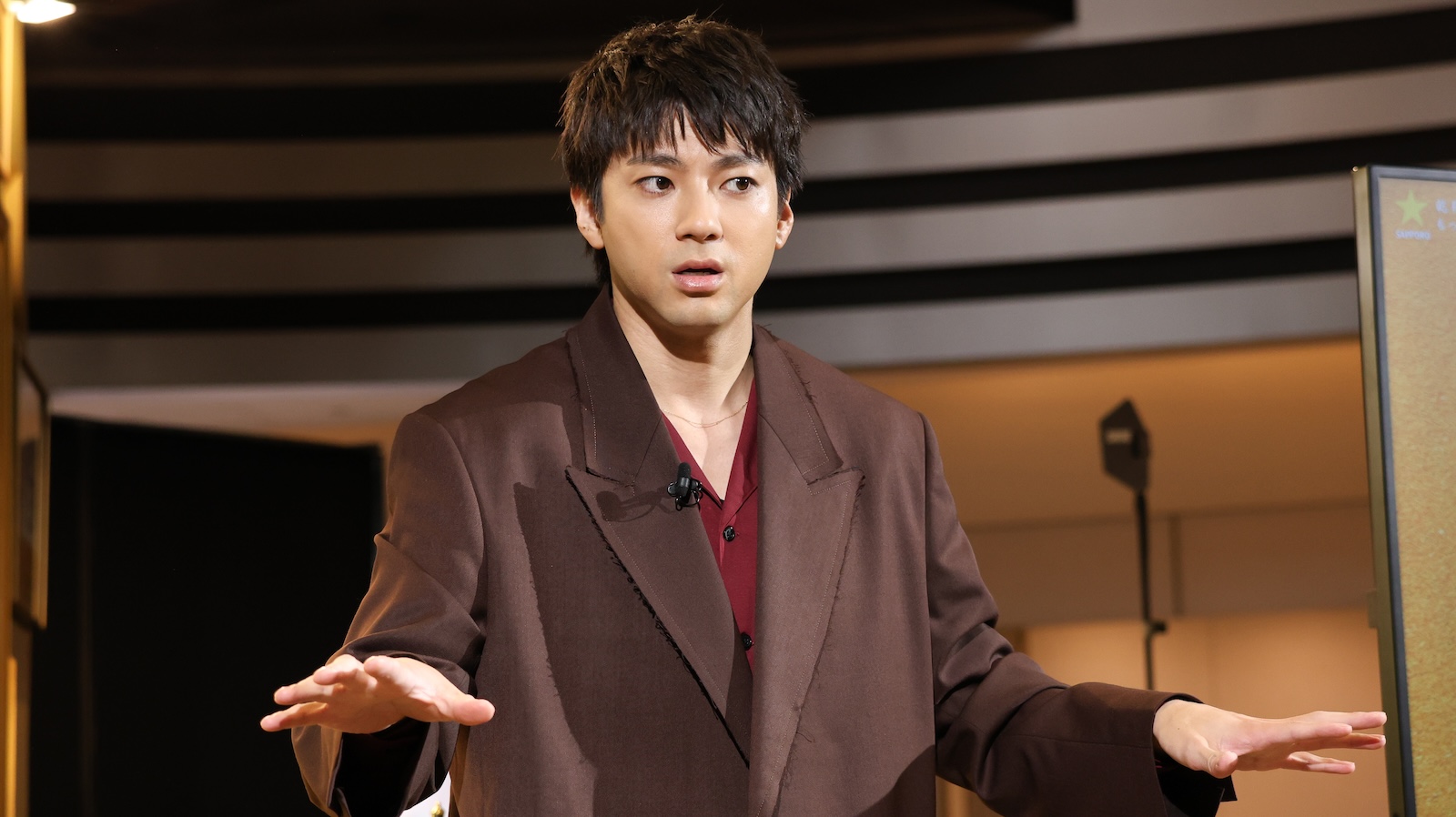 ヱビスビールの新TVCM発表会に登壇した山田裕貴