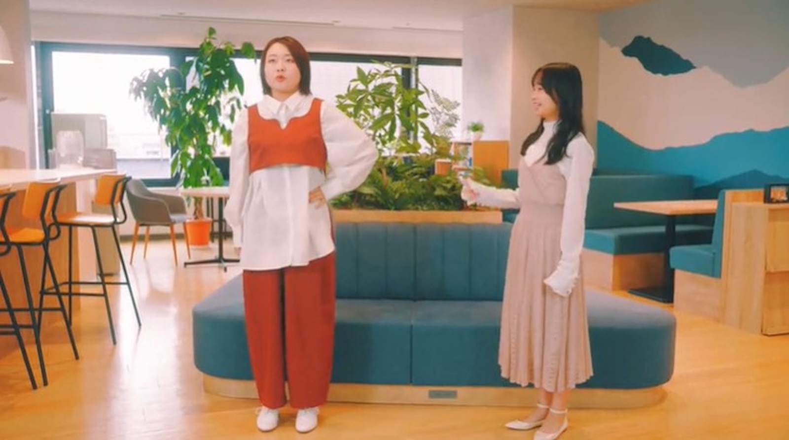 吉住と影山由佳の写真