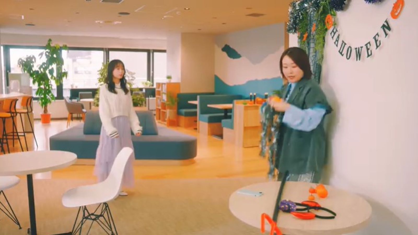 影山優佳と吉住の写真