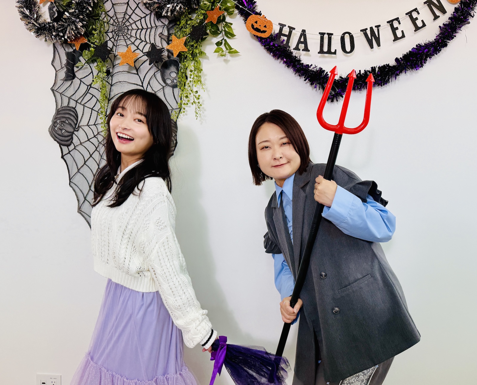 影山優佳と吉住の写真