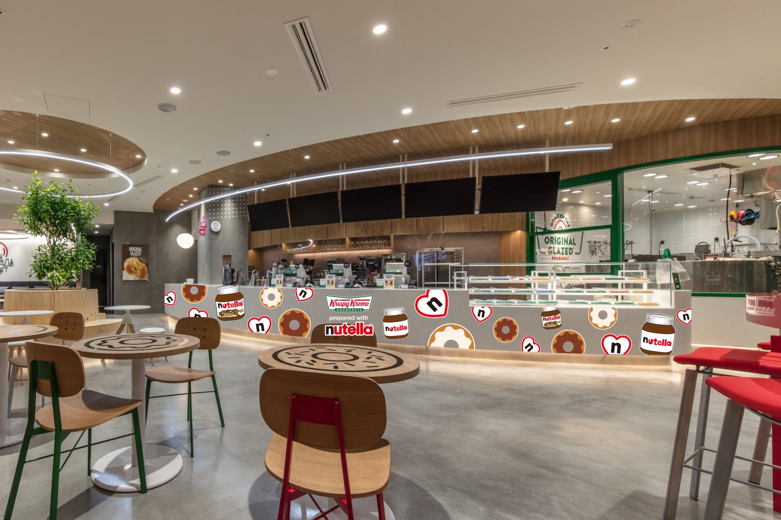 クリスピー・クリーム・ドーナツ 東京国際フォーラム店 店内