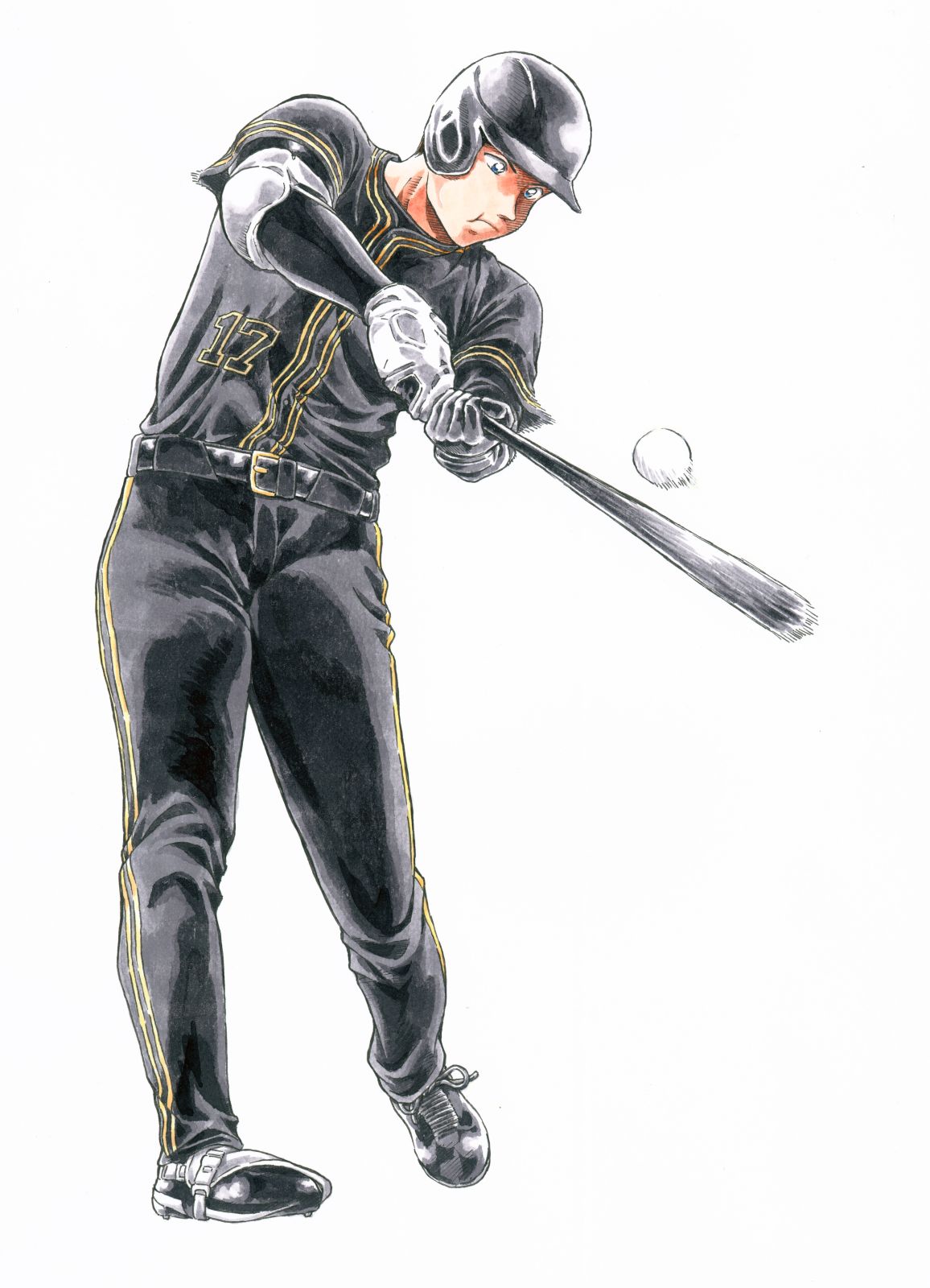 青山剛昌が描いた打者・大谷翔平