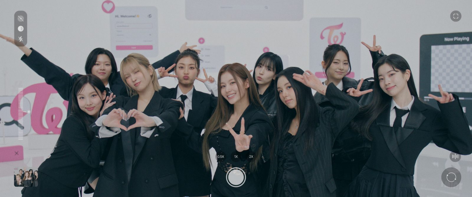 TWICEのドキュメンタリー『ONE IN A MILL10N』の写真