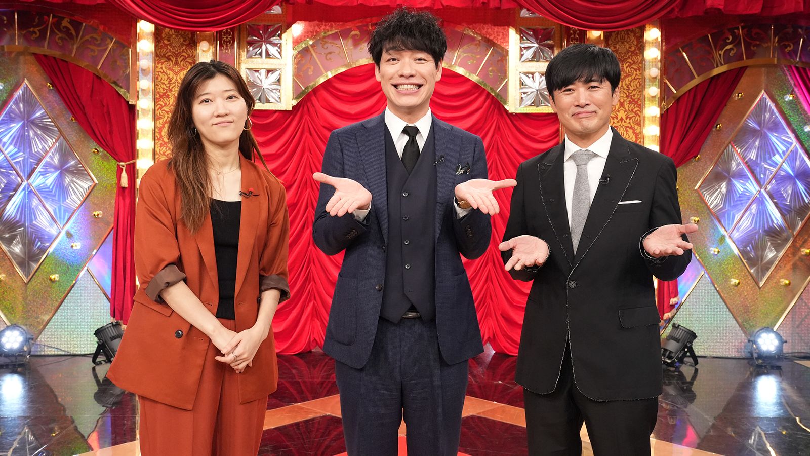 麒麟・川島明、劇団ひとり、ヒコロヒーの写真