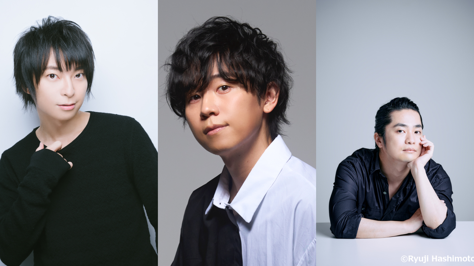 柿原徹也、山下大輝、福山潤の写真
