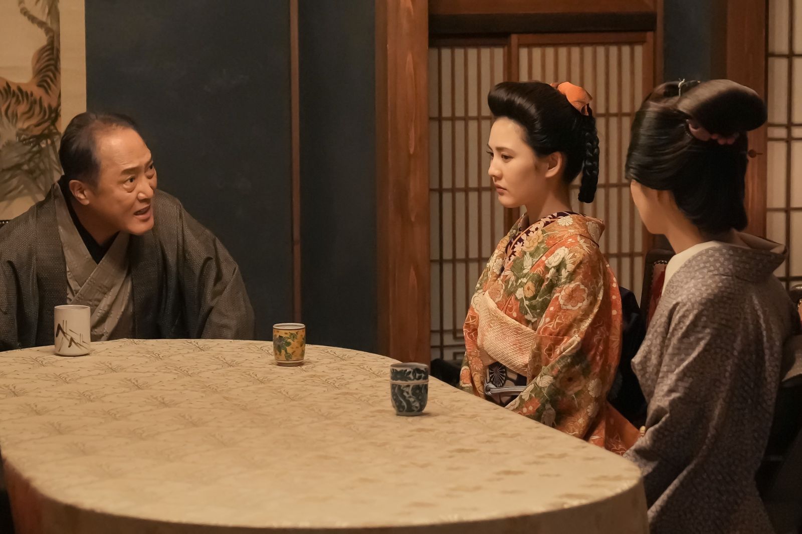 朝ドラ『ばけばけ』佐野史郎の写真