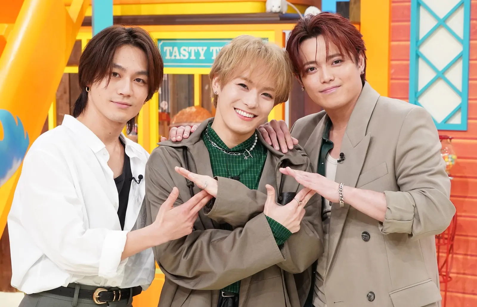 松田元太 陣内智則の名前と“TJポーズ”を組み合わせたオリジナル