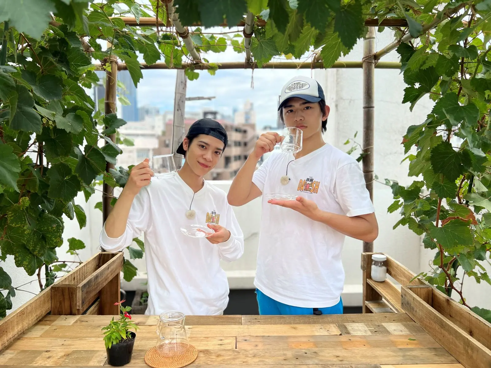 新宿DASH』timelesz・松島聡と篠塚大輝が念願のカフェ『松島茶屋』を