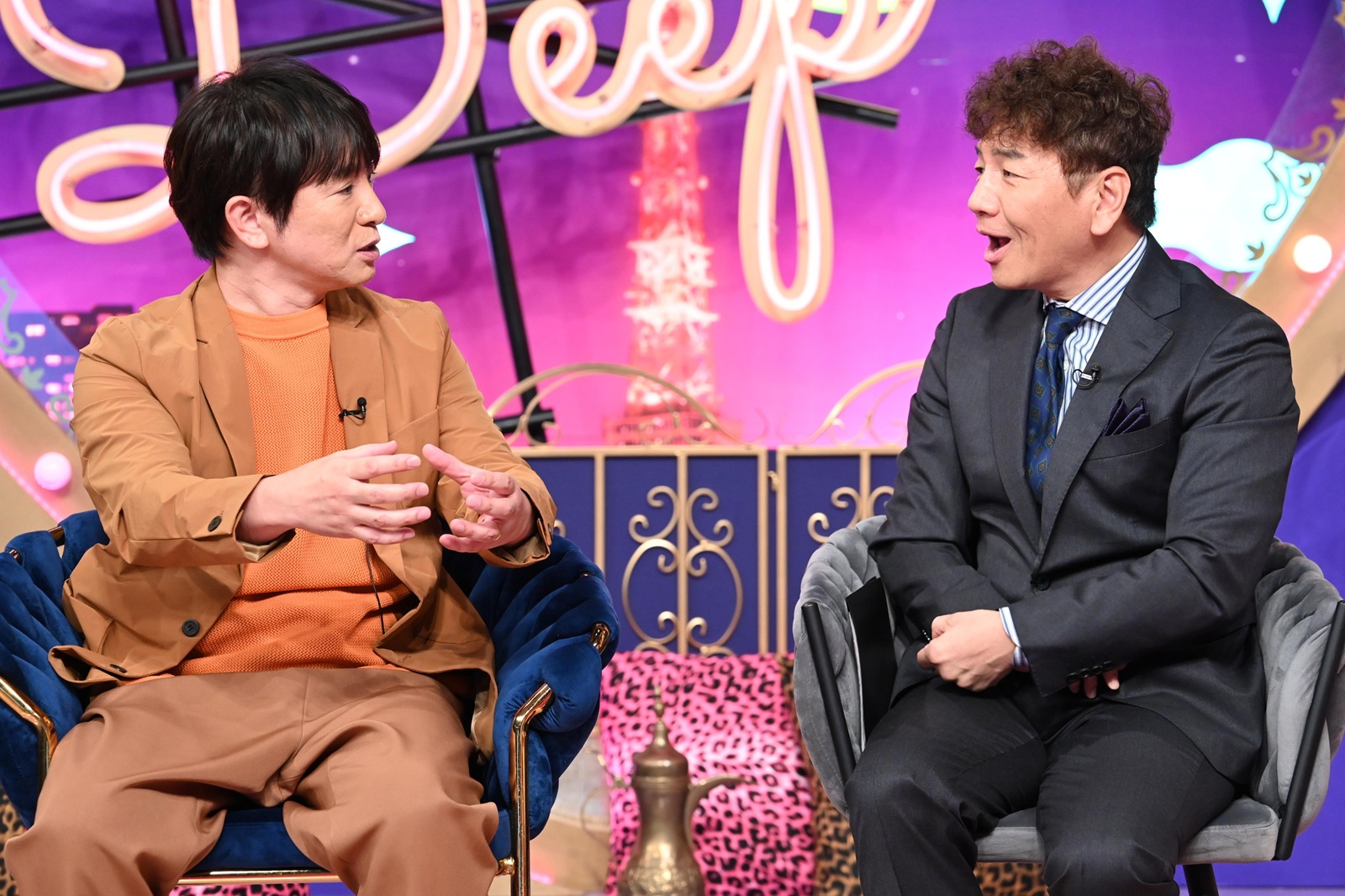 濱口優と上田晋也の写真