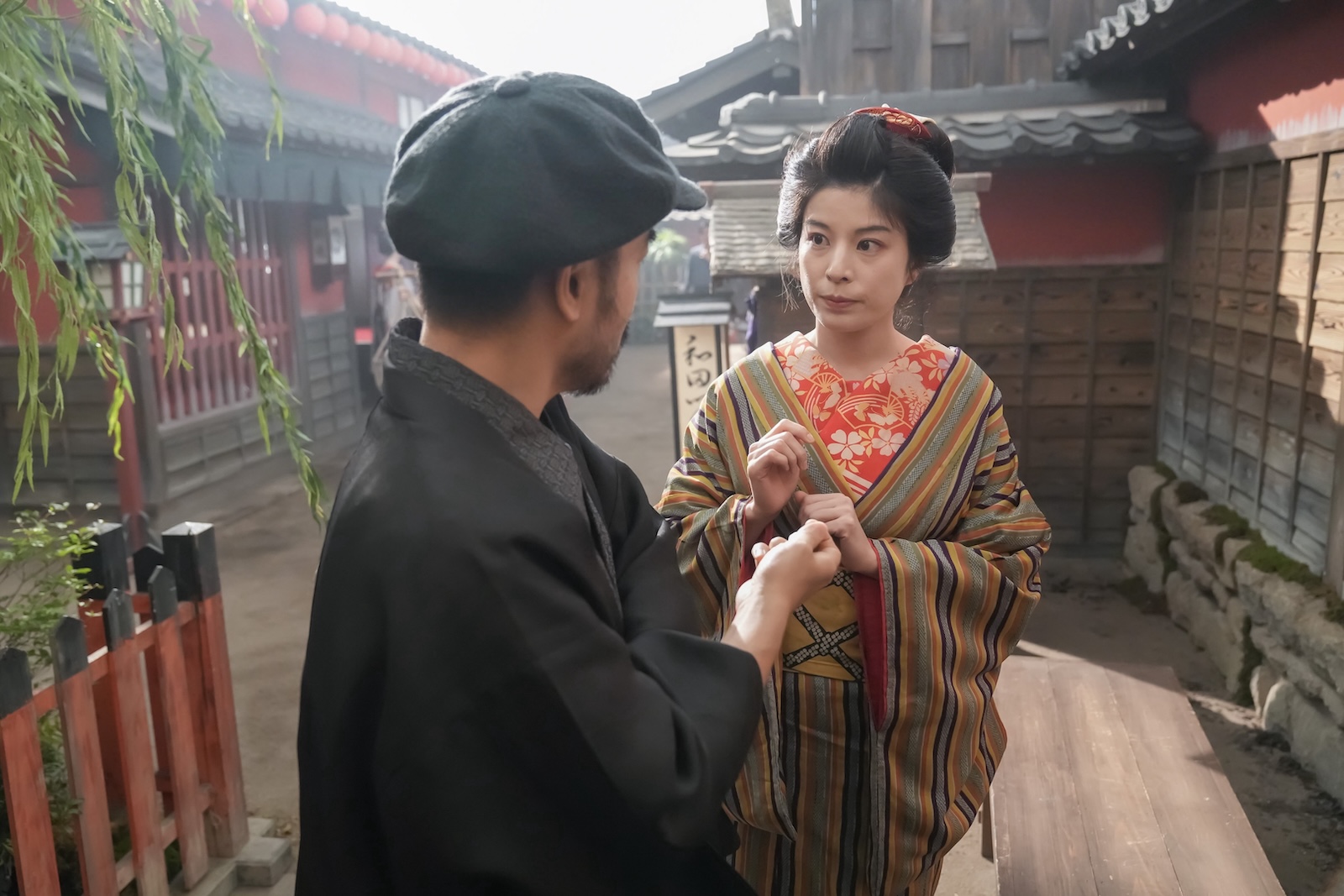 連続テレビ小説『ばけばけ』に出演するさとうほなみ