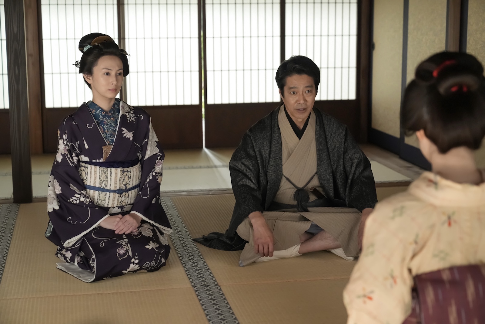  連続テレビ小説『ばけばけ』に出演している北川景子、堤真一