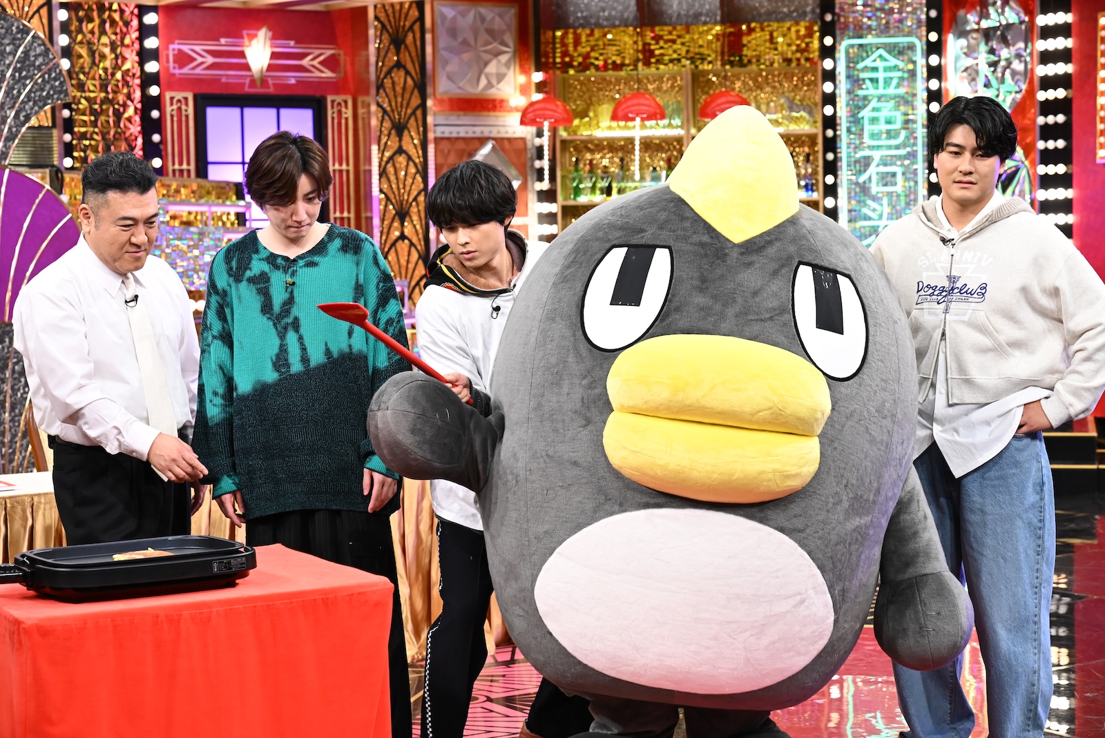 『Golden SixTONES』に出演する山崎弘也、京本大我、松村北斗、森本慎太郎
