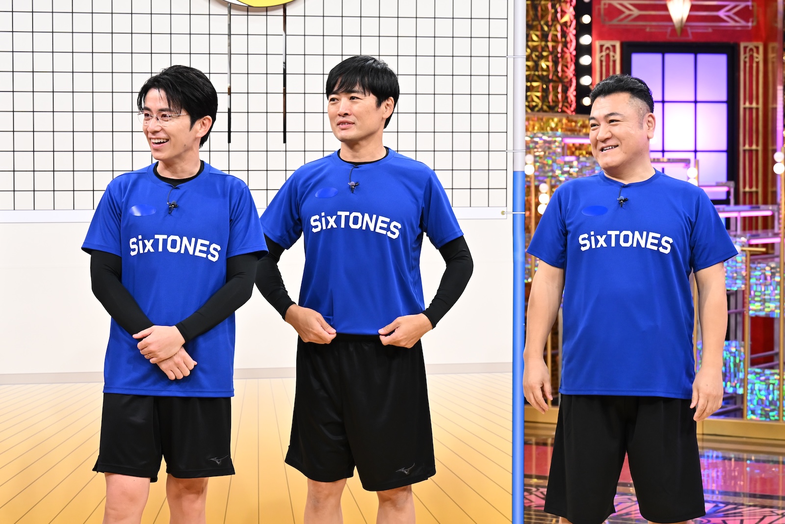 『Golden SixTONES』に出演する劇団ひとり、山崎弘也(アンタッチャブル)、藤森慎吾(オリエンタルラジオ)