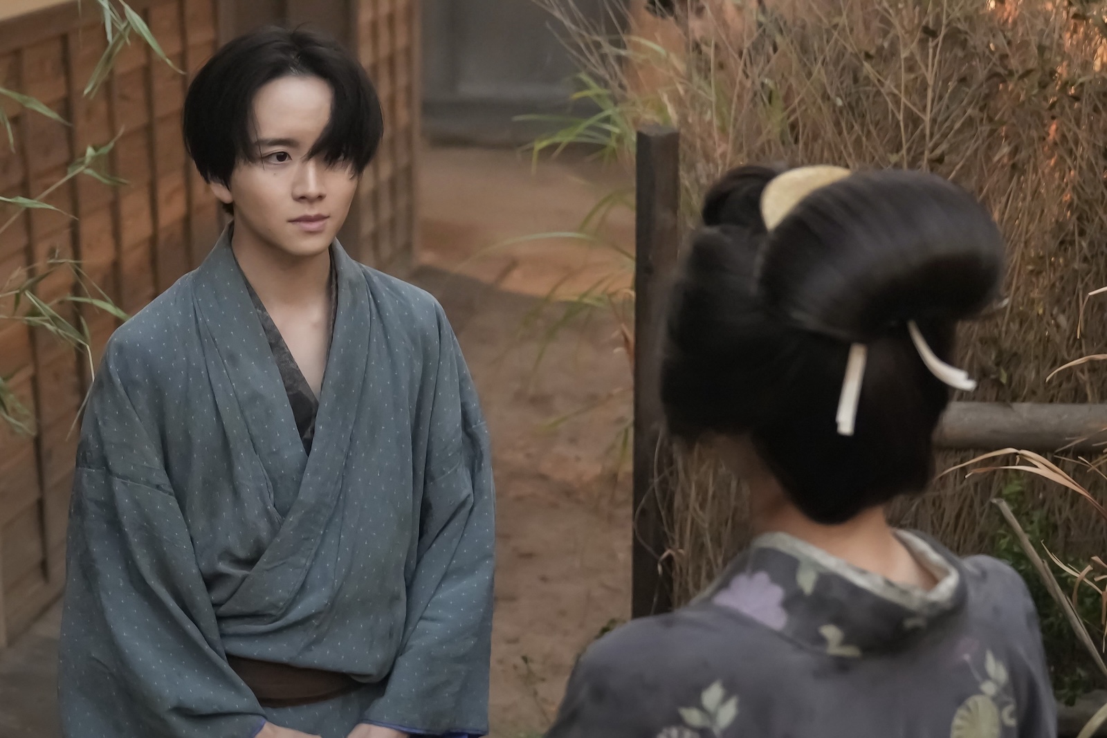 連続テレビ小説『ばけばけ』に出演する板垣李光人