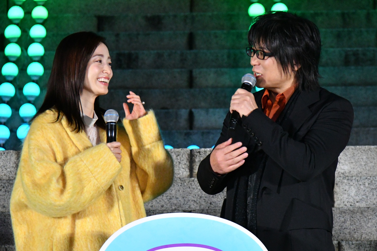 『ズートピア２』ZOOJOJI 大ヒット祈願イベントに登壇した上戸彩、森川智之