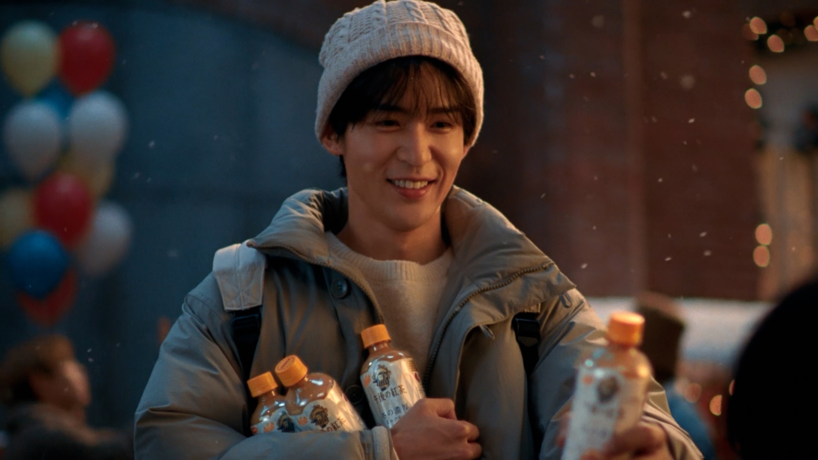 「キリン 午後の紅茶」の新CMに出演するSnow Man・目黒蓮