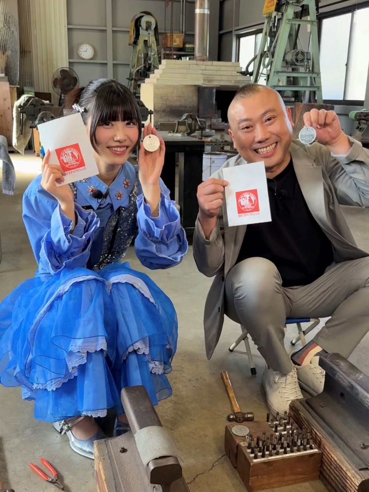 奥⽥彩友と桂宮治の写真