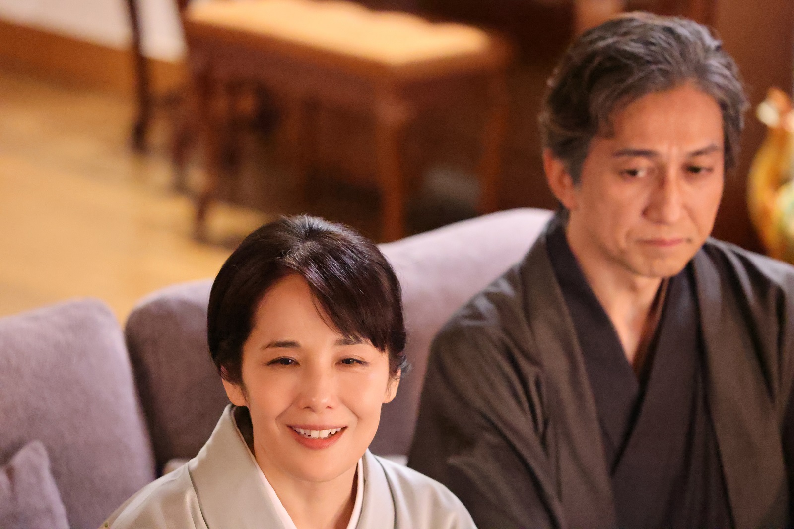 富田靖子と神尾佑の写真