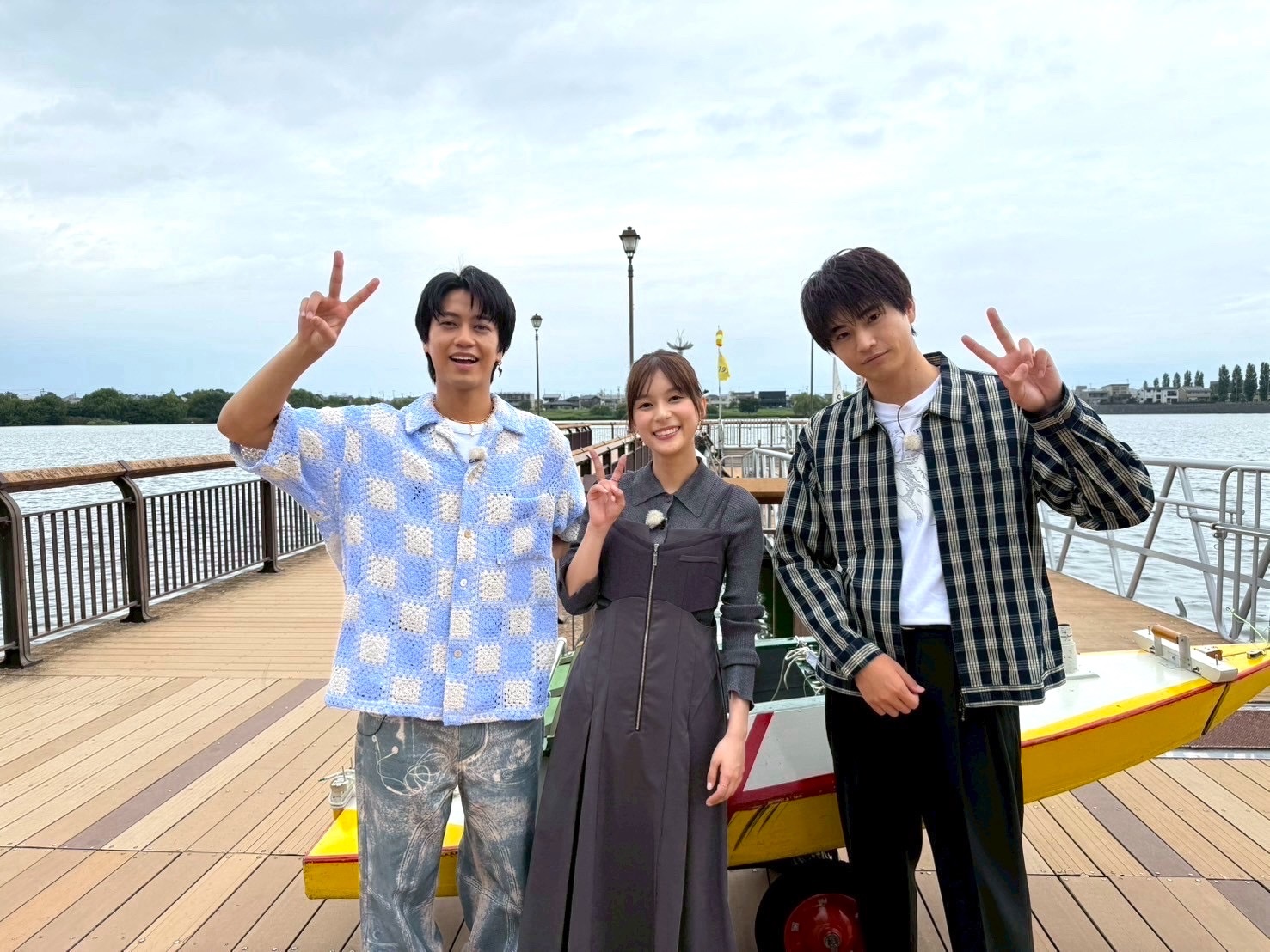 King & Prince髙橋海人、芳根京子、中沢元紀の写真