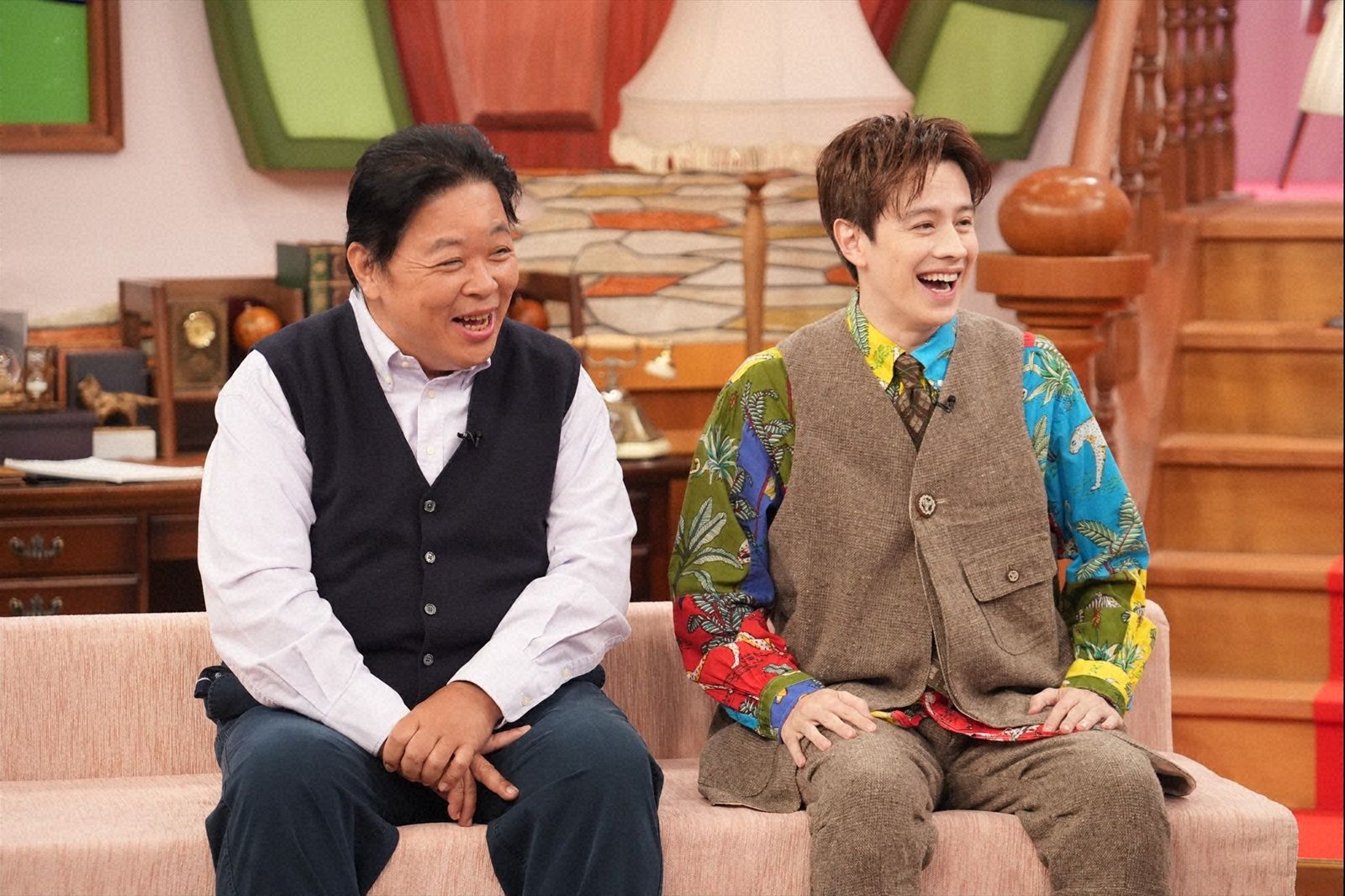 伊集院光とウエンツ瑛士の写真