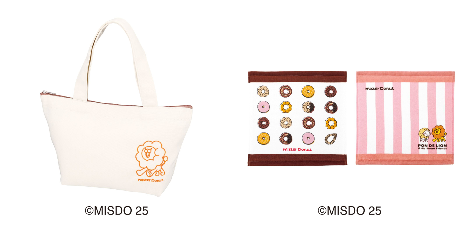 ●ポン・デ・ライオンミニトート／ハンドタオル２枚セット