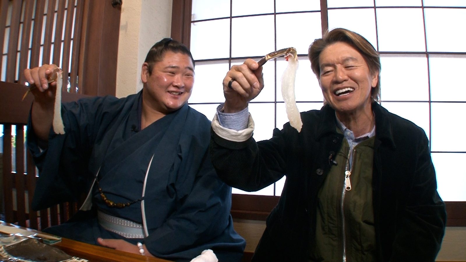 ヒロミと欧勝海関の写真