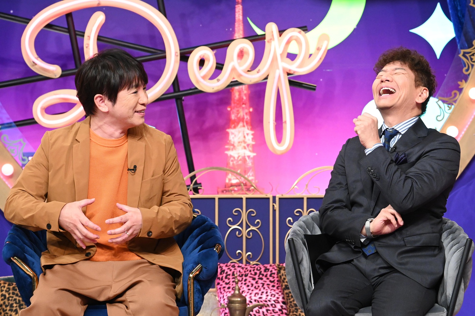 上田晋也、濱口優の写真