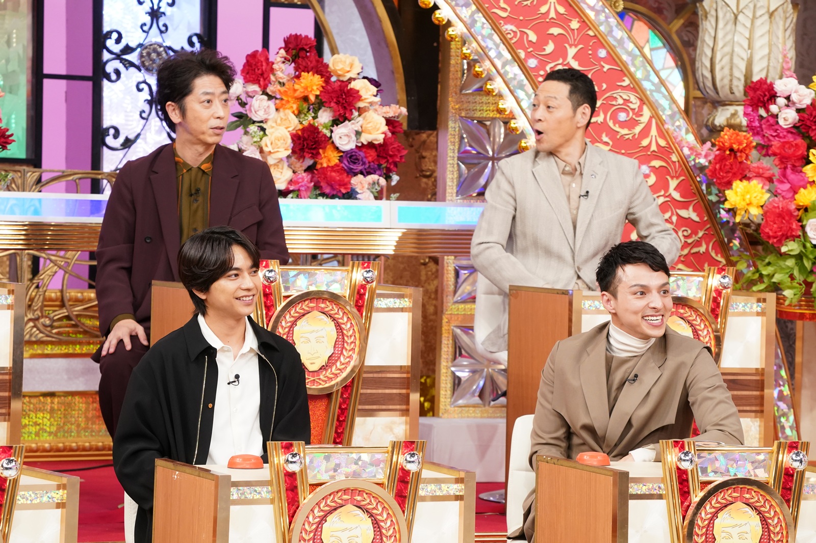 東野幸治らの写真