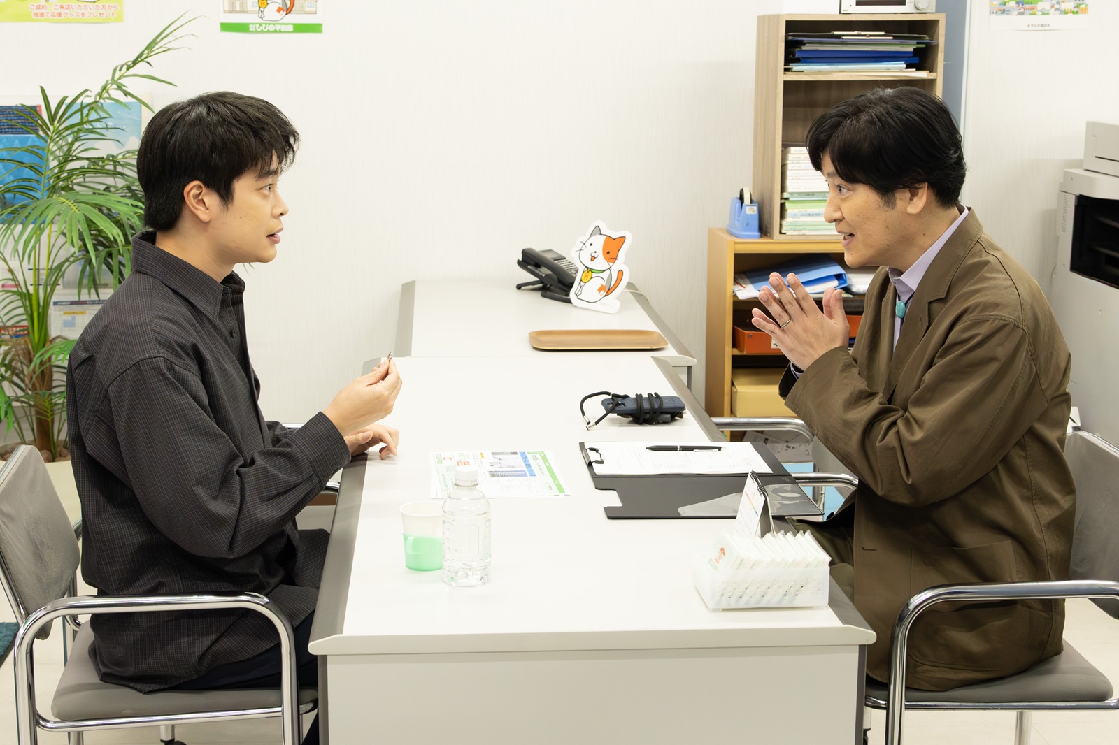 井之脇海と田中直樹の写真