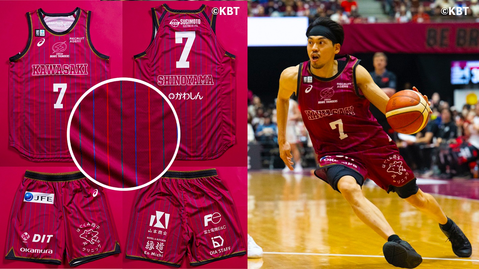 川崎ブレイブサンダース・篠山竜青キャプテンの写真