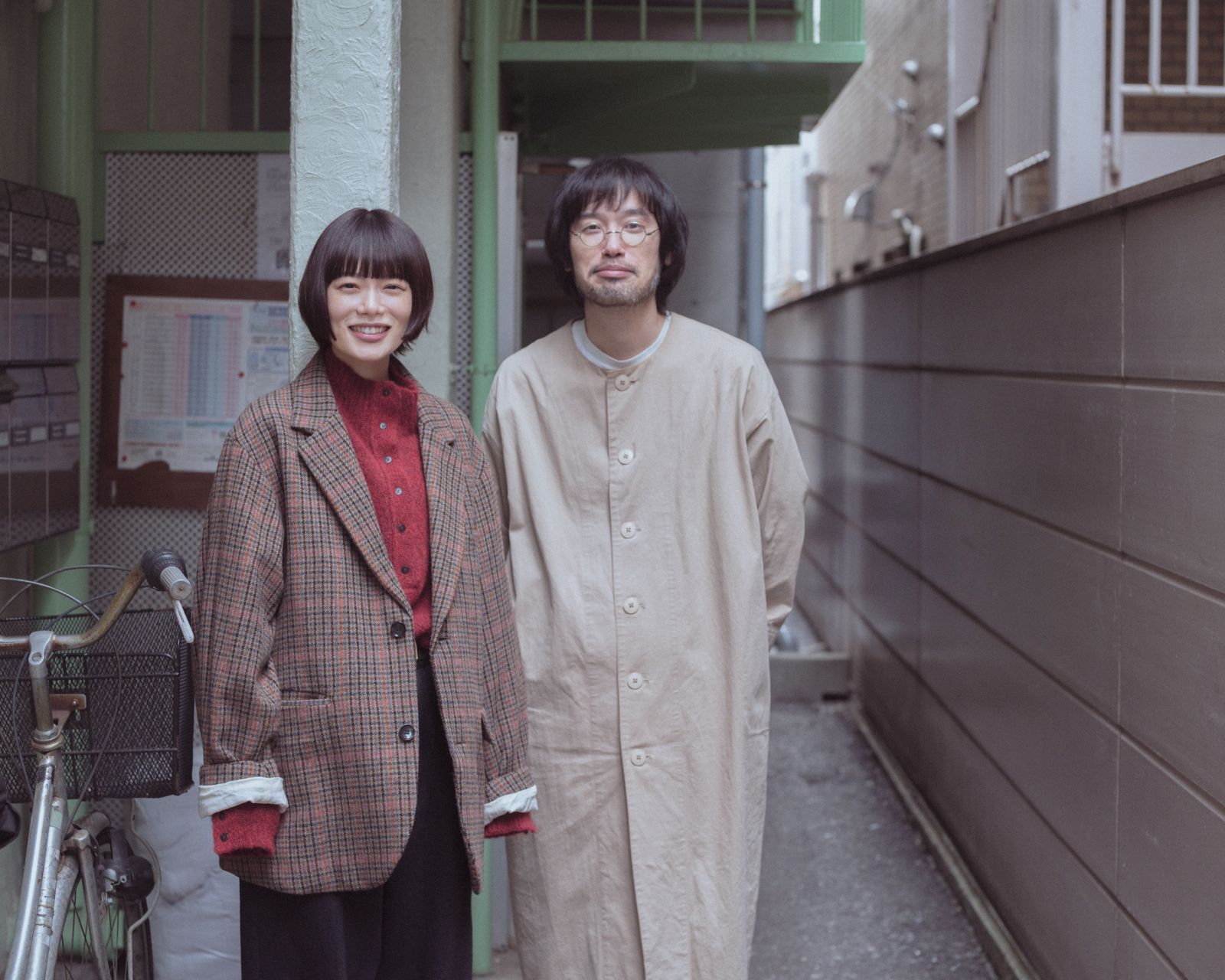 杉咲花と今泉力哉の写真