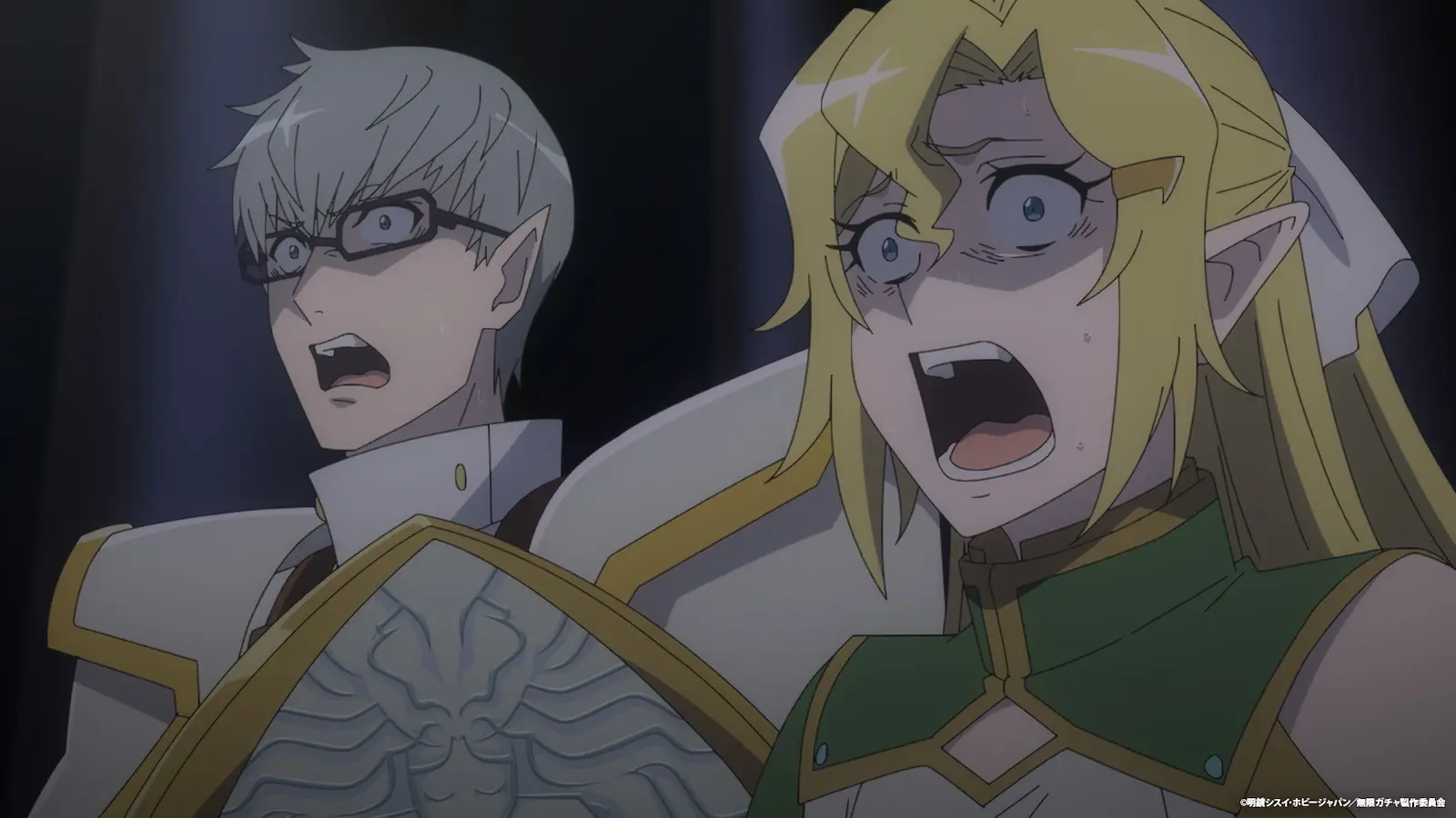 最終話】アニメ『無限ガチャ』 ミカエル（CV：高梨謙吾）とサーシャ