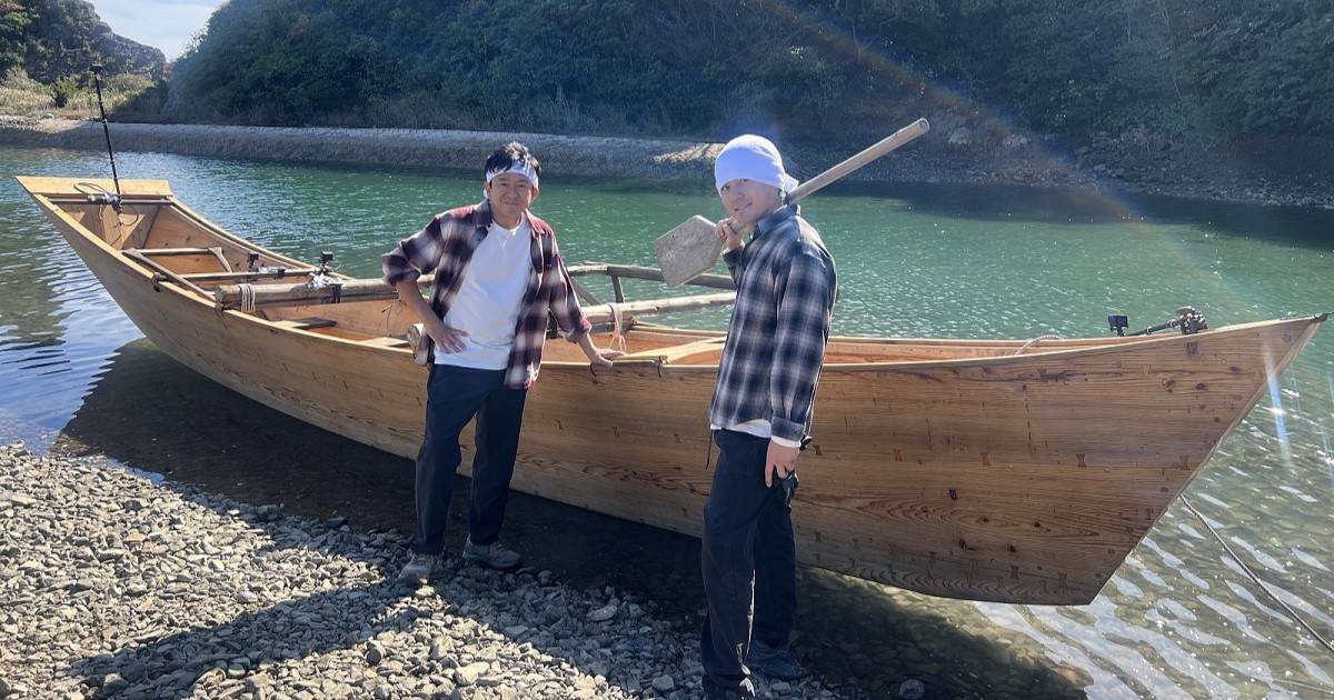 DASH島』沖縄の伝統船サバニがついに進水式！しかし城島茂、松岡昌宏