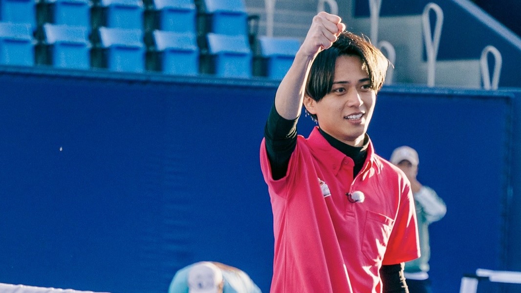 永瀬廉、国際ピックルボールで躍動