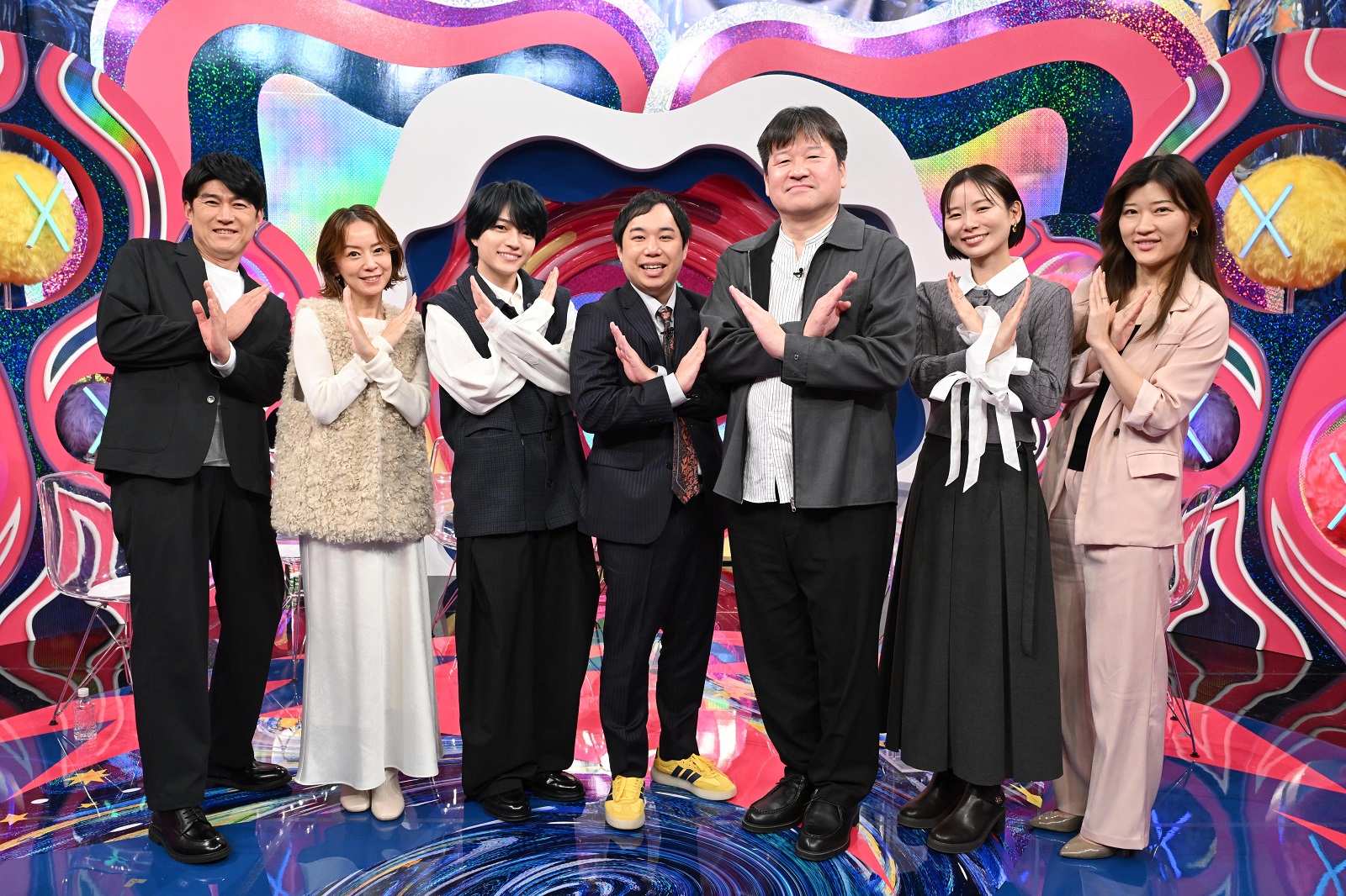 藤井貴彦、鈴木亜美、なにわ男子・西畑大吾、霜降り明星・せいや、佐藤二朗、朝日奈央、ヒコロヒーの写真