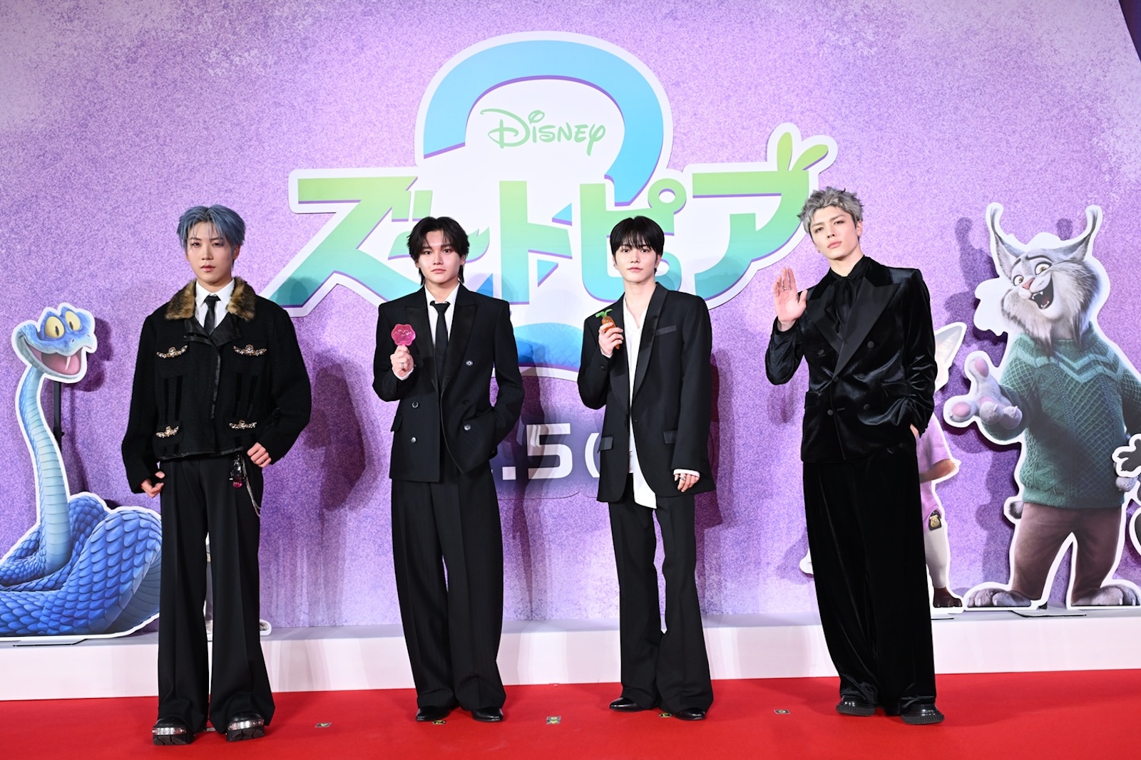 HAYATO、雅久、礼央、MAKIの写真