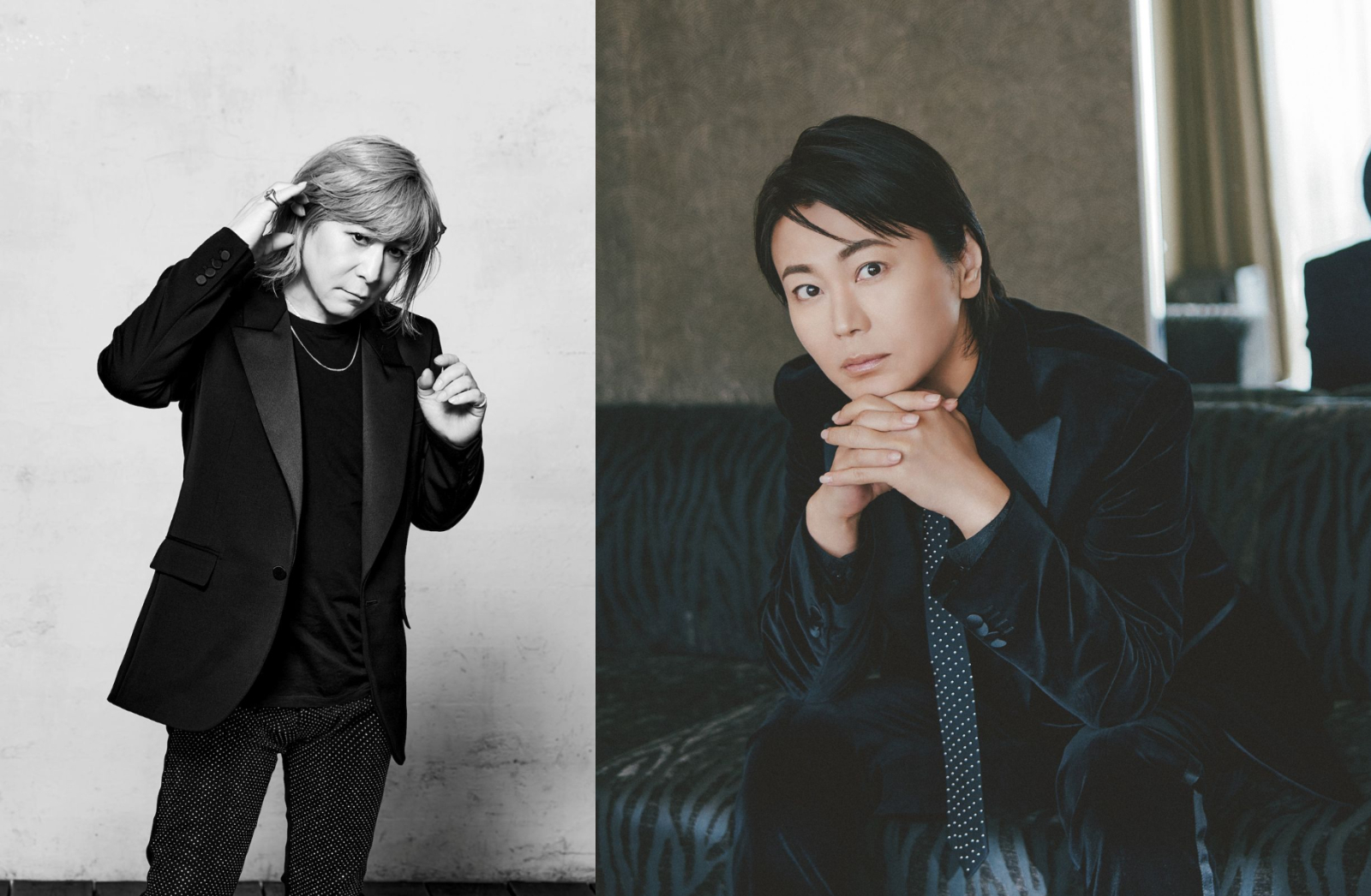 氷川きよし×小室哲哉の写真