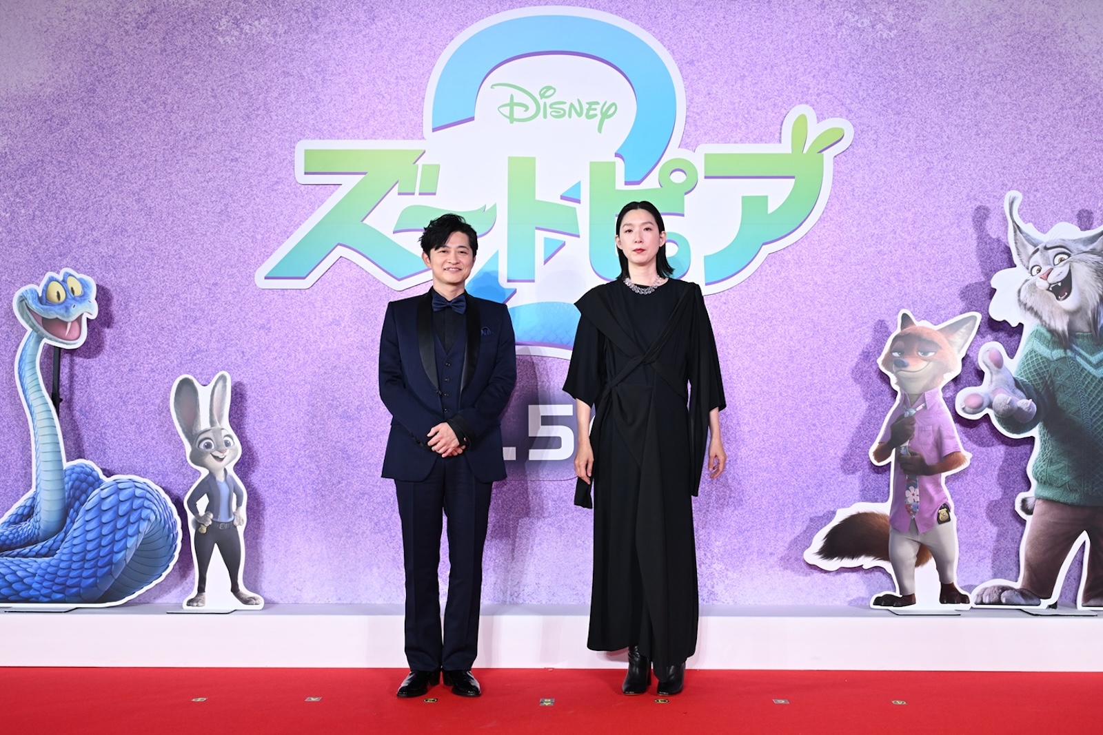 下野紘、江口のりこの写真