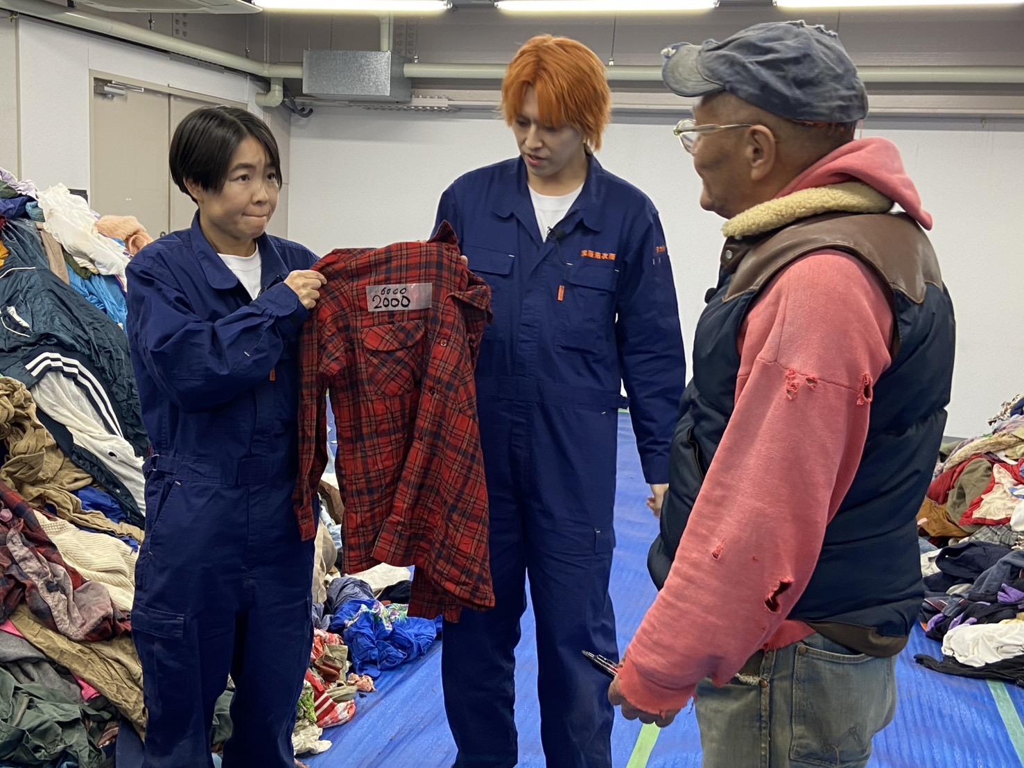 イモトアヤコと超特急・タカシの写真