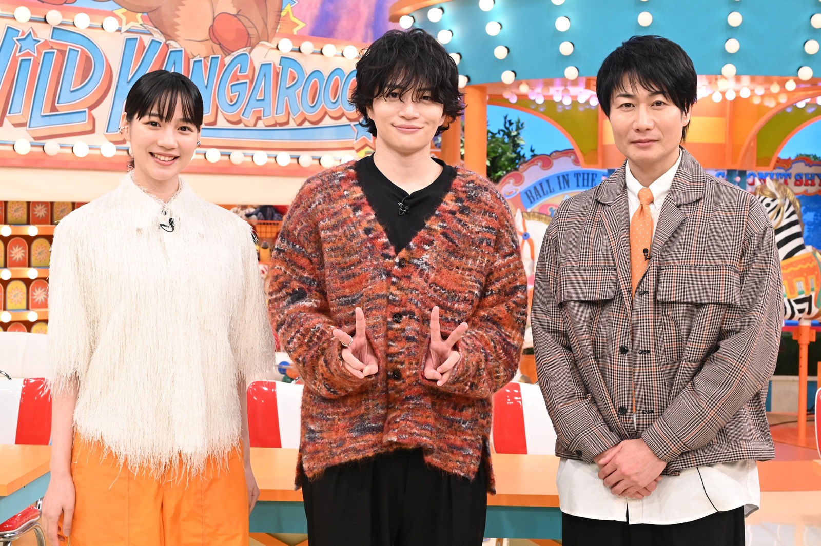 timelesz菊池風磨、のん、戸次重幸の写真