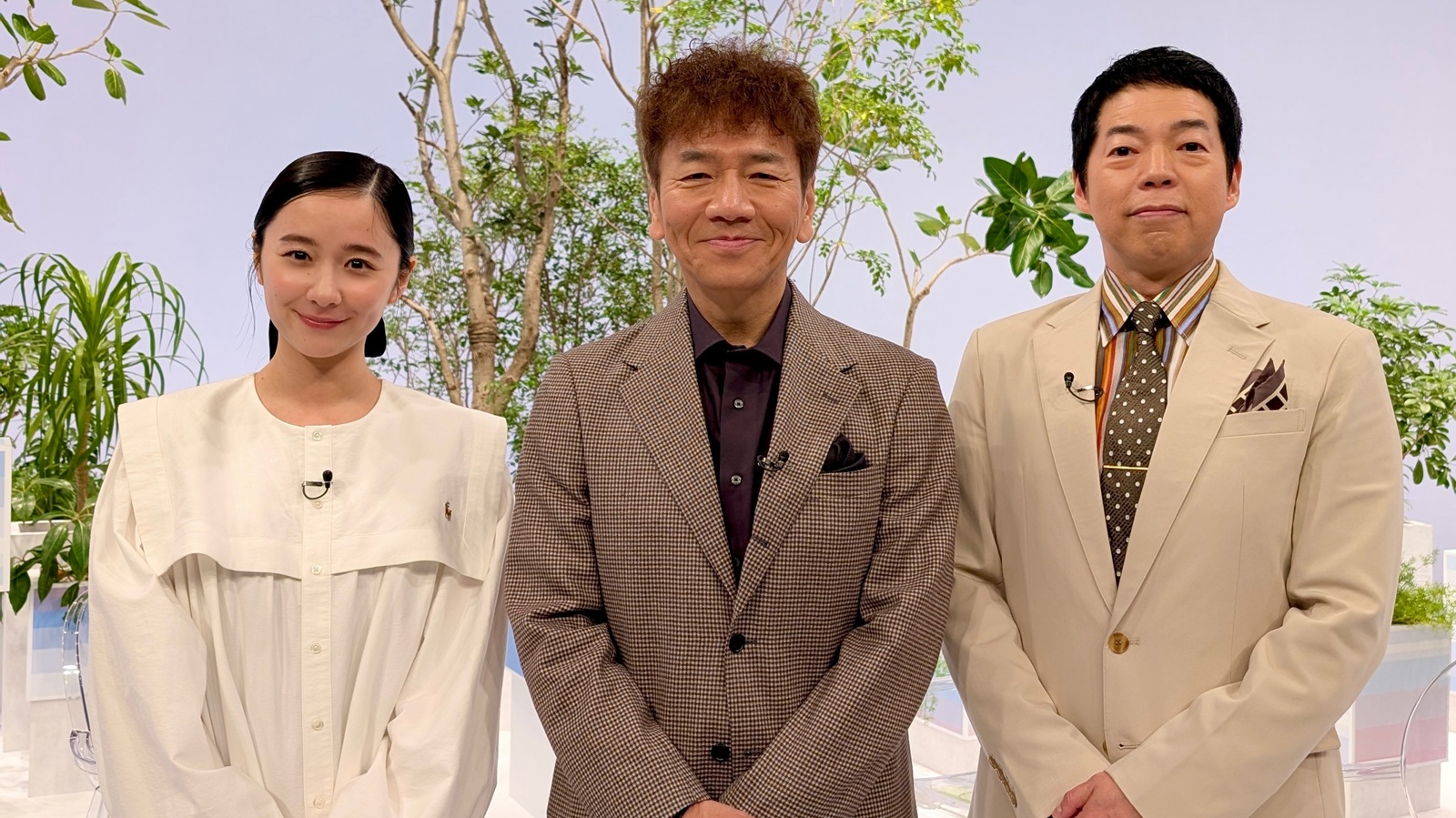 くりぃむしちゅー上田晋也、今田耕司、堀田真由の写真