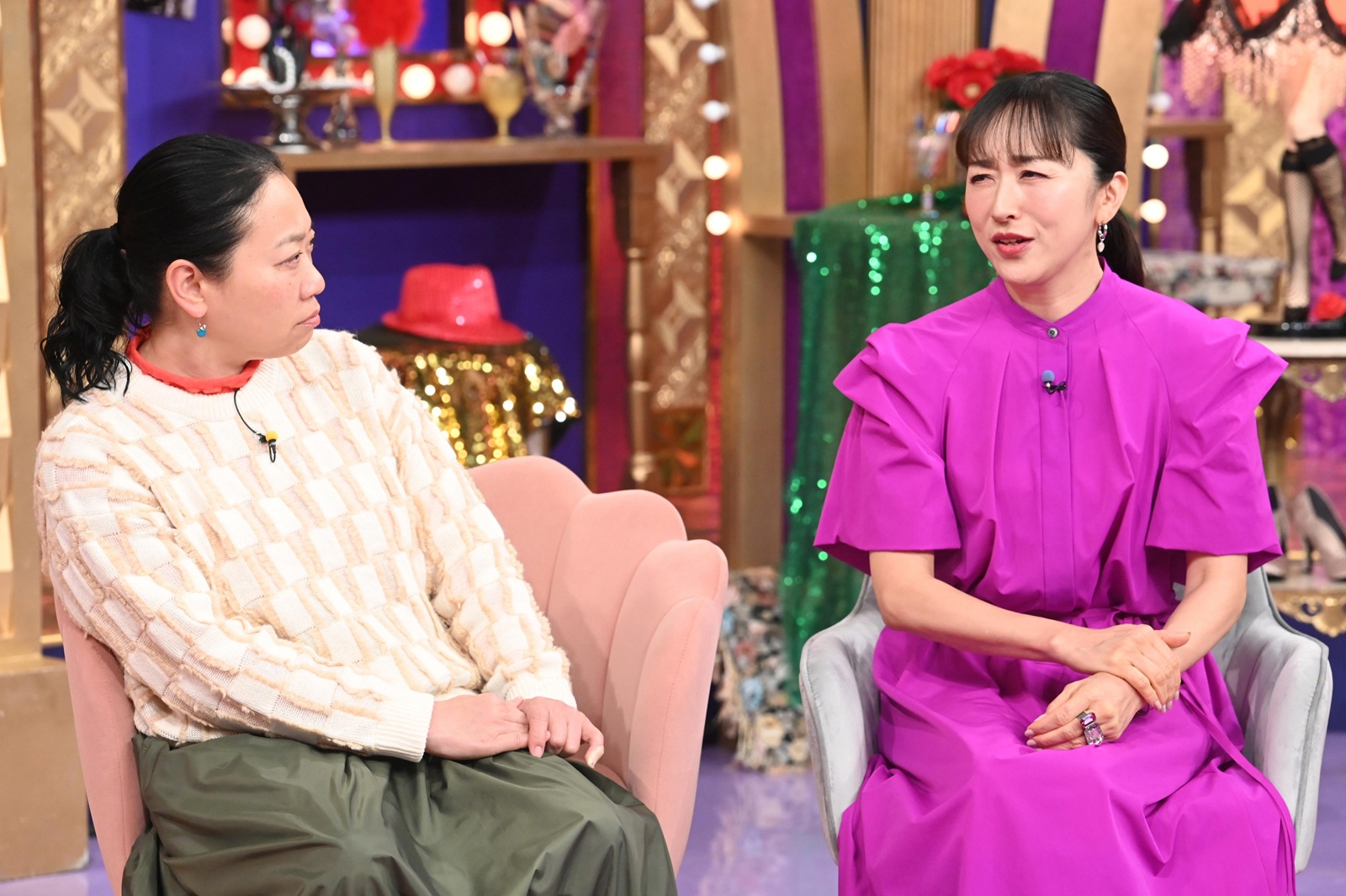 いとうあさこと茂森あゆみの写真