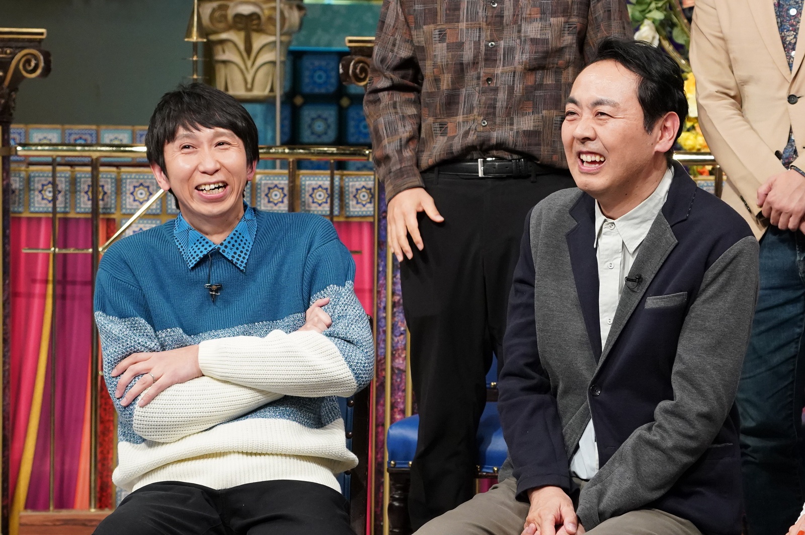 アンガールズの田中卓志と山根良顕の写真