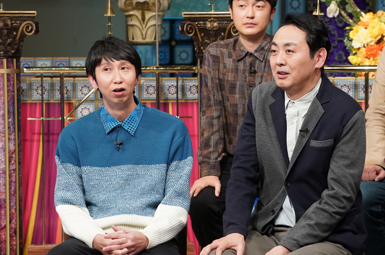 アンガールズの田中卓志と山根良顕の写真