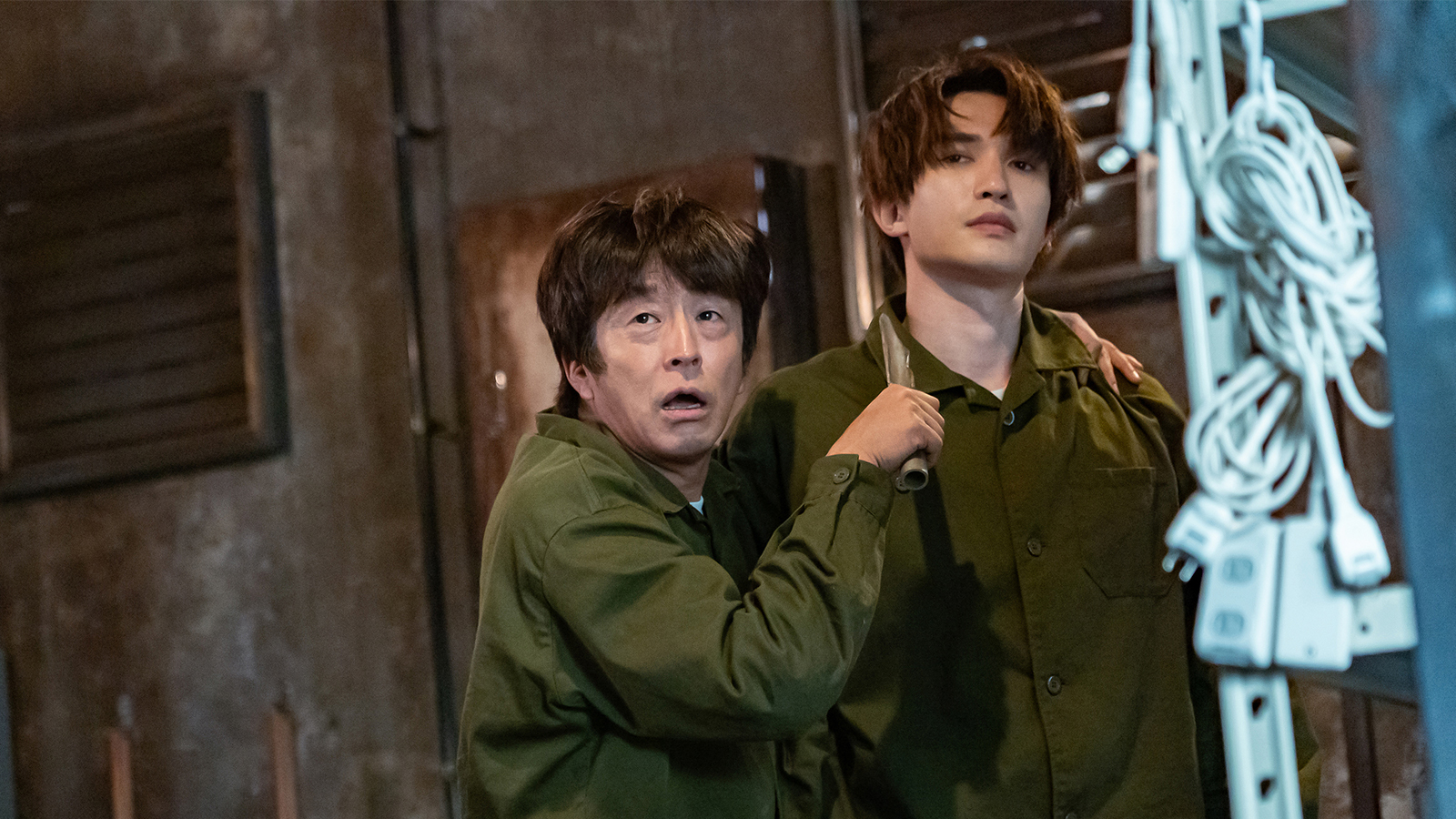 堀内健とSixTONES・ジェシーの写真