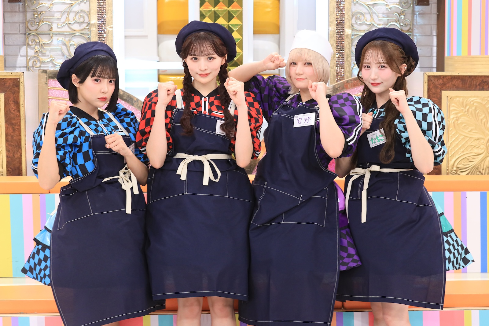 福山梨乃、立花琴未、宮野静、小川奈々子の写真