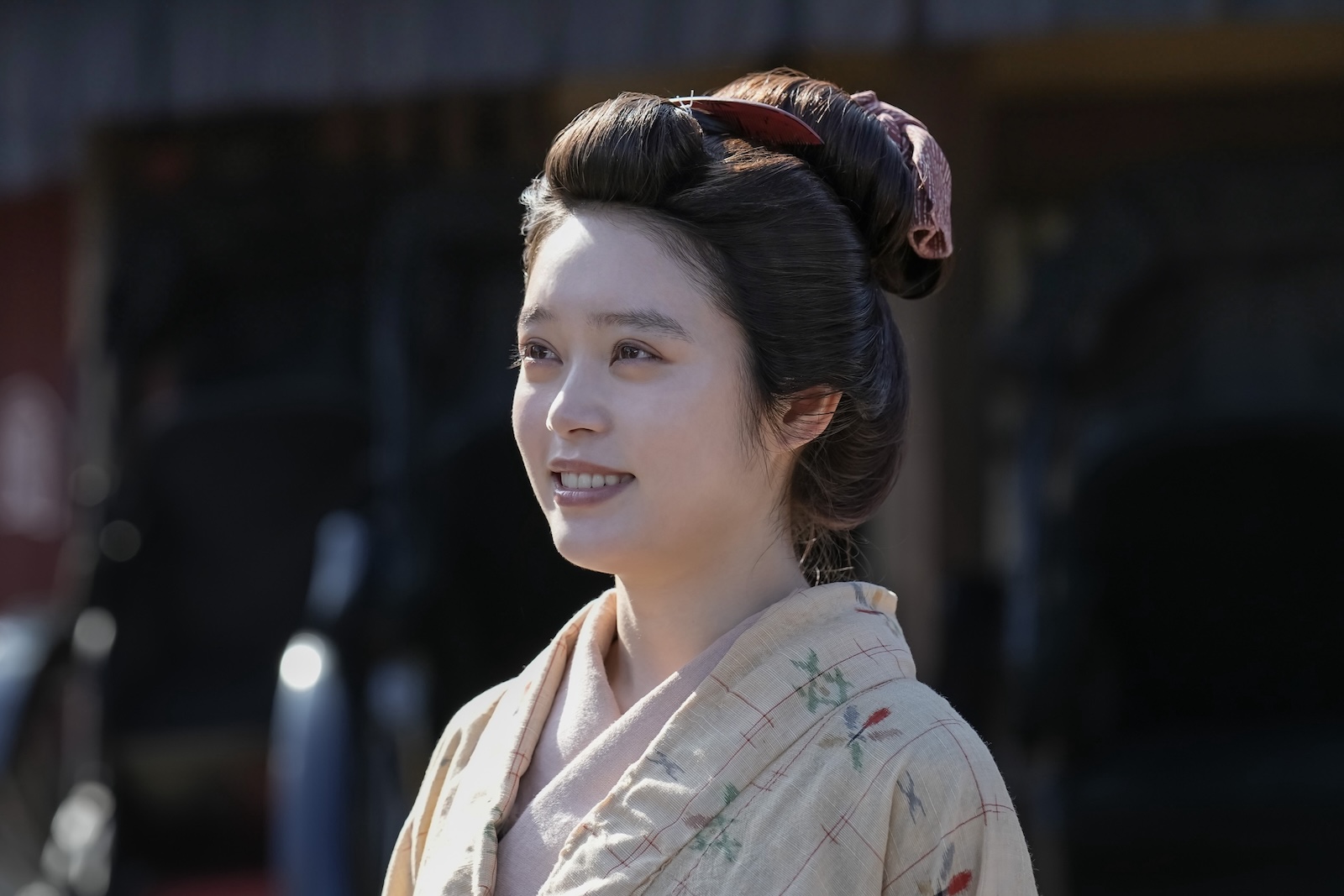 連続テレビ小説『ばけばけ』に出演する髙石あかり